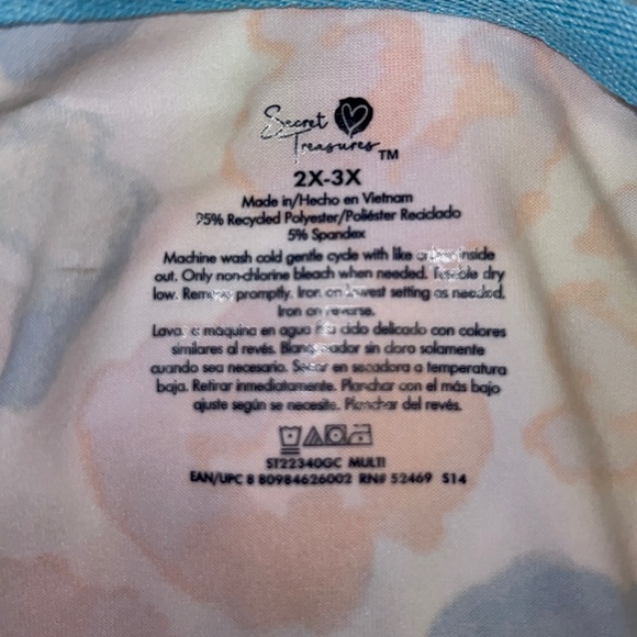 NEW nightgown long Pajama sleep top 2X- 3x - Picture 2 of 5